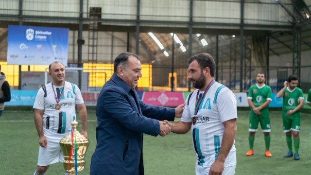 “Zəfər” futbol turnirinə yekun vuruldu - FOTOLAR