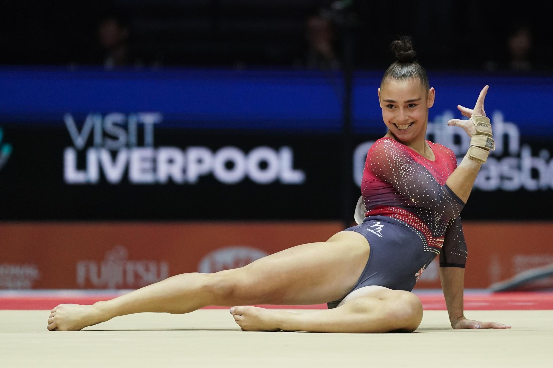 Azərbaycan əsilli gimnast dünya çempionu oldu - VİDEO