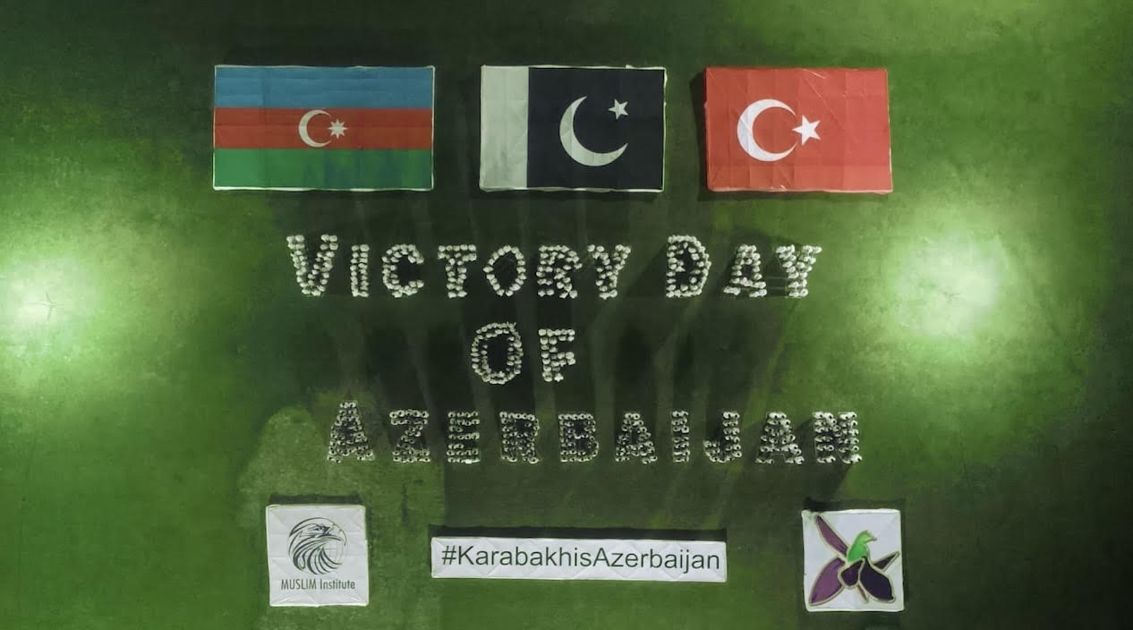 Pakistanda “Qarabağ Azərbaycandır” adlı flaşmob keçirilib