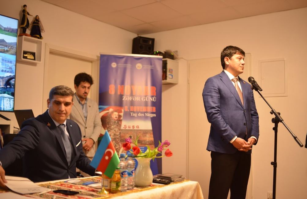 Komitə sədri Münhendə Zəfər Gününə həsr olunmuş tədbirdə