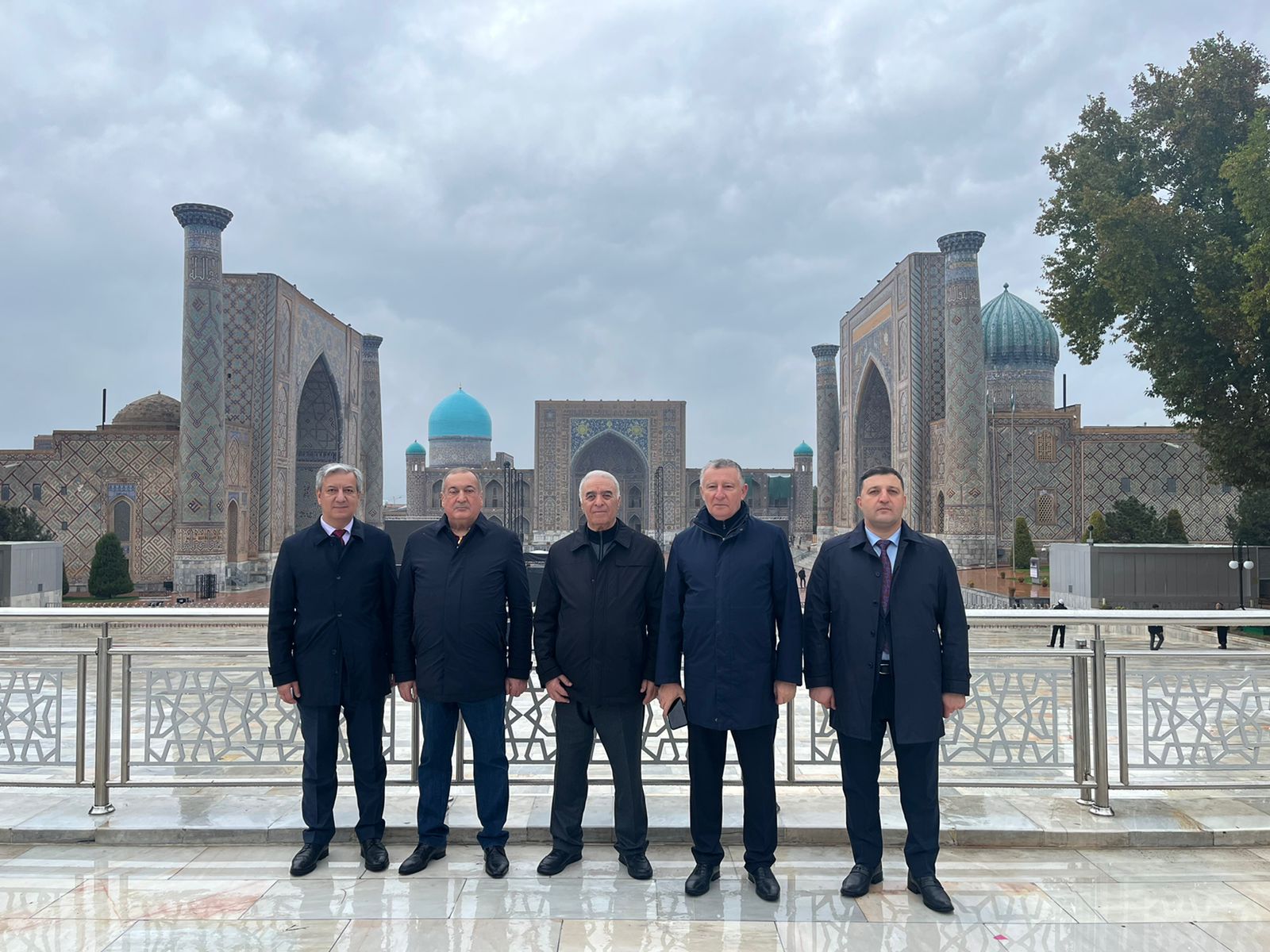 Ağsaqqallar Şurası rəhbərliyinin Özbəkistan səfəri - FOTOLAR
