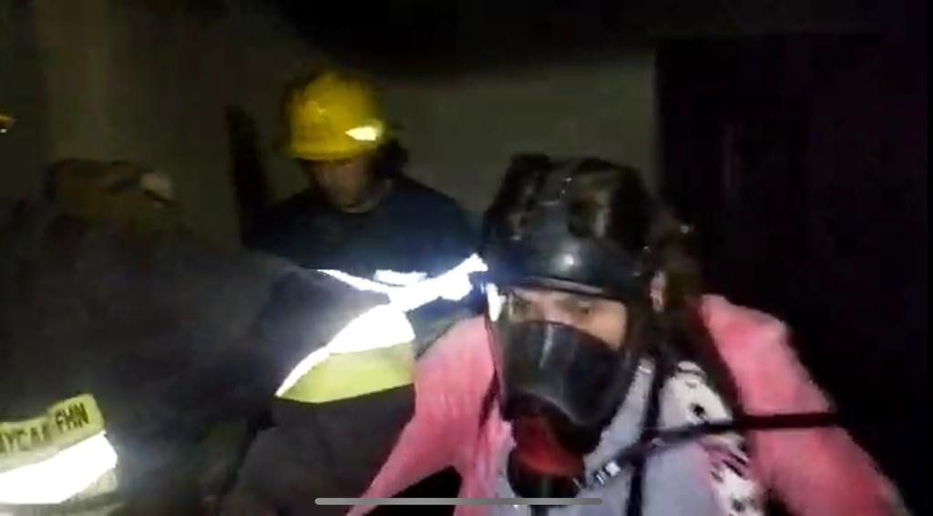Kürdəxanıda yanğın - 28 nəfər təxliyə olundu