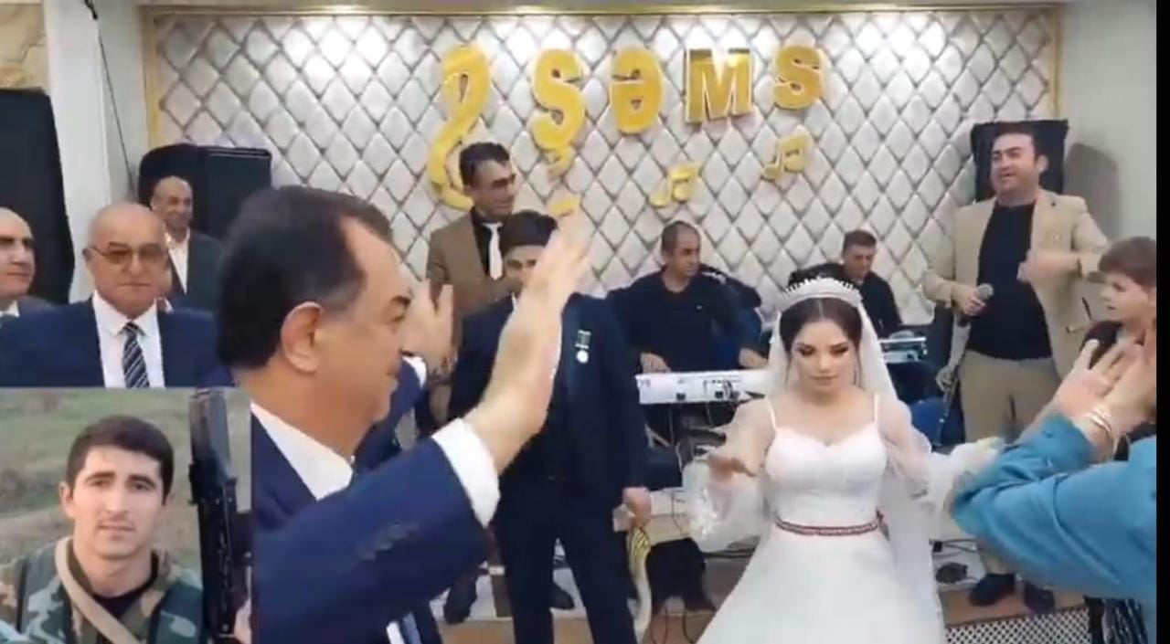 Müharibədə şəhid xəbəri gəldi, dünən toyu oldu - VİDEO