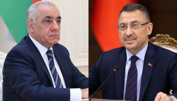 Əli Əsədov Fuat Oktaya başsağlığı verib