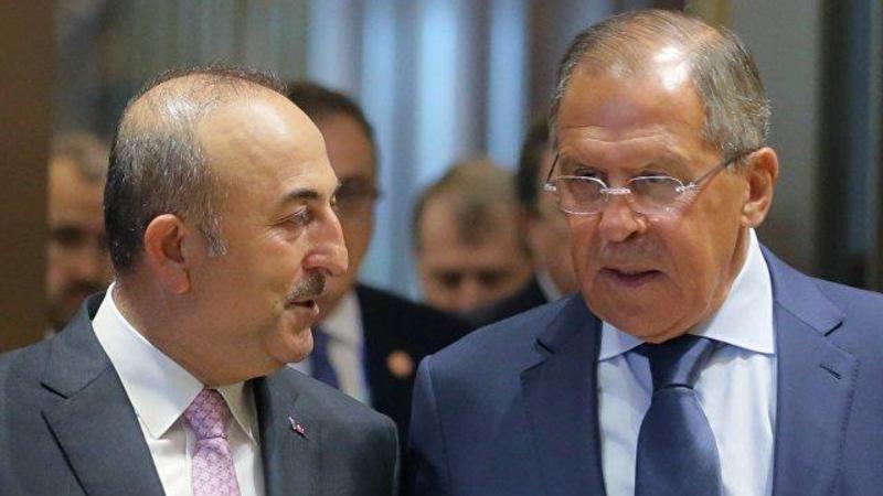 Çavuşoğlu Lavrovla danışdı