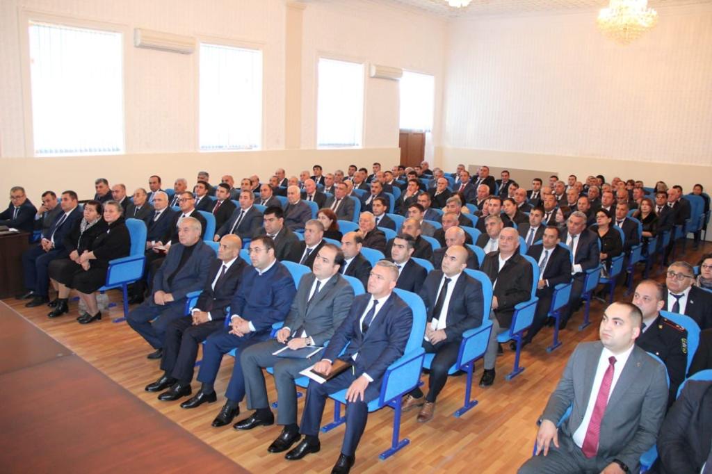 Goranboyda iclas keçirilib