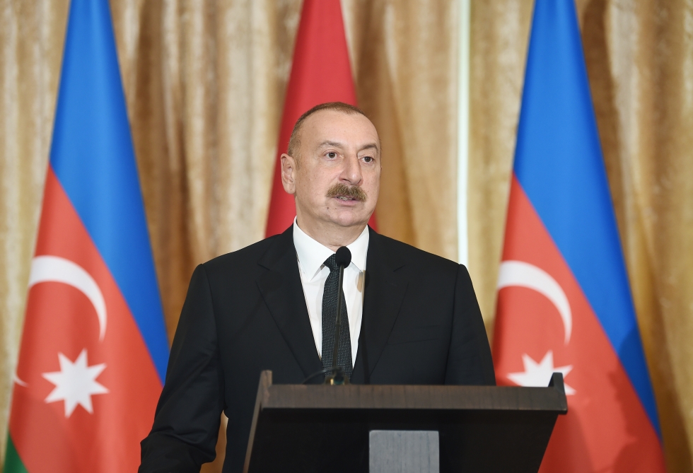 İlham Əliyev Albaniyaya təşəkkür edib