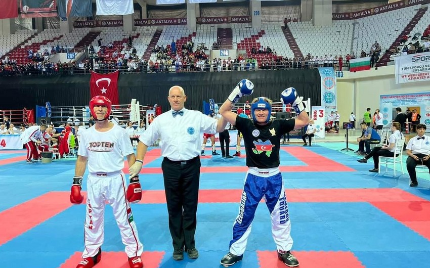 Eduard Məmmədov ikiqat Avropa çempionu oldu