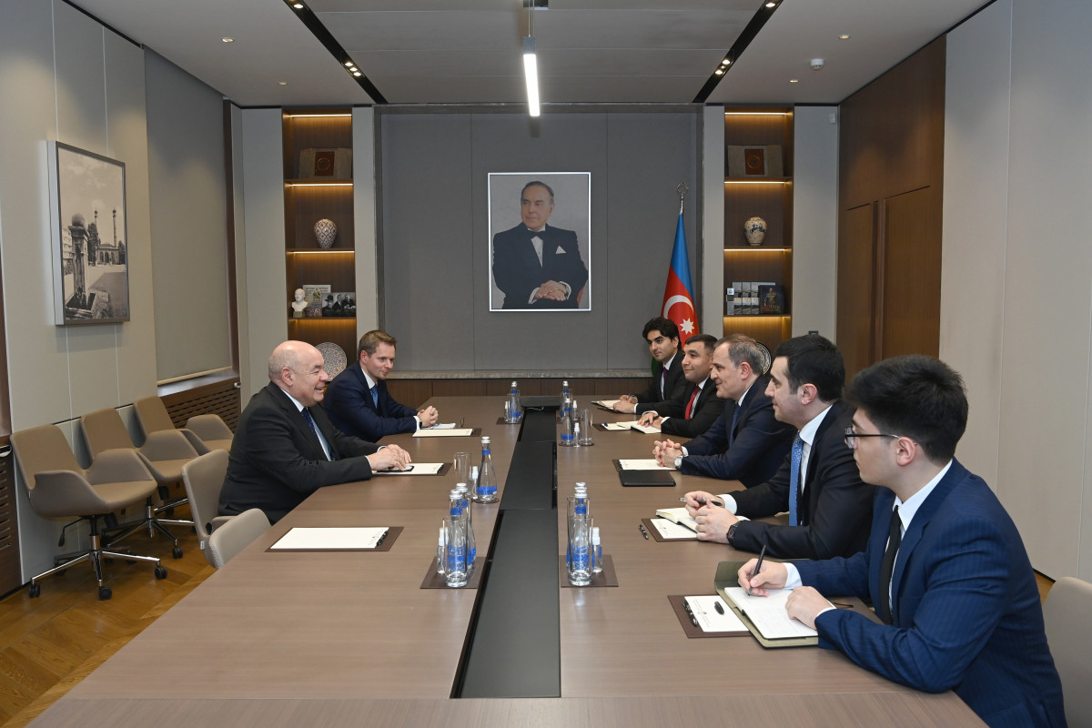 Nazir Putinin nümayəndəsi ilə bu məsələləri müzakirə etdi 