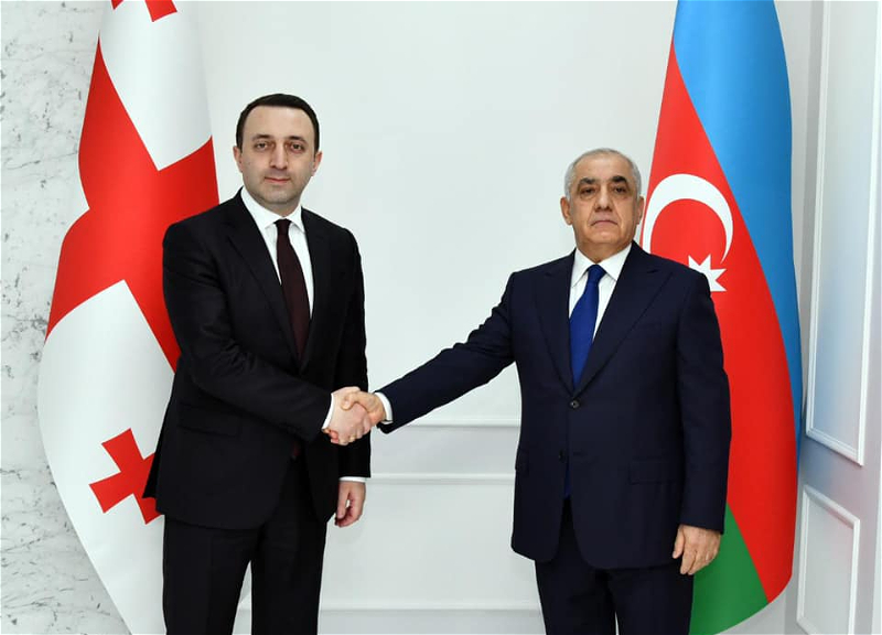 Əli Əsədov gürcüstanlı həmkarı ilə DANIŞDI