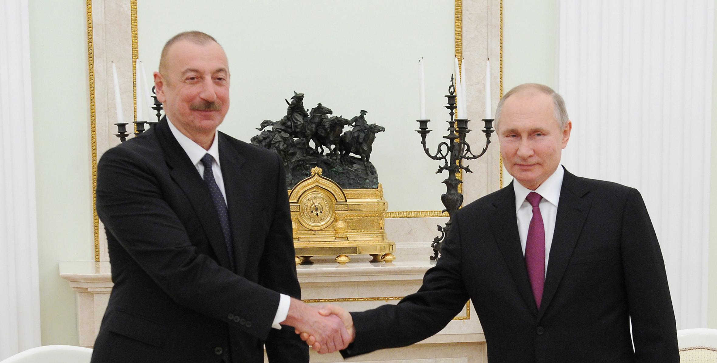 “Putinlə il ərzində dəfələrlə görüşdük” - İlham Əliyev
