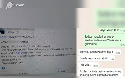 Övladı olmayan qadınlara ÇİRKİN TƏKLİF