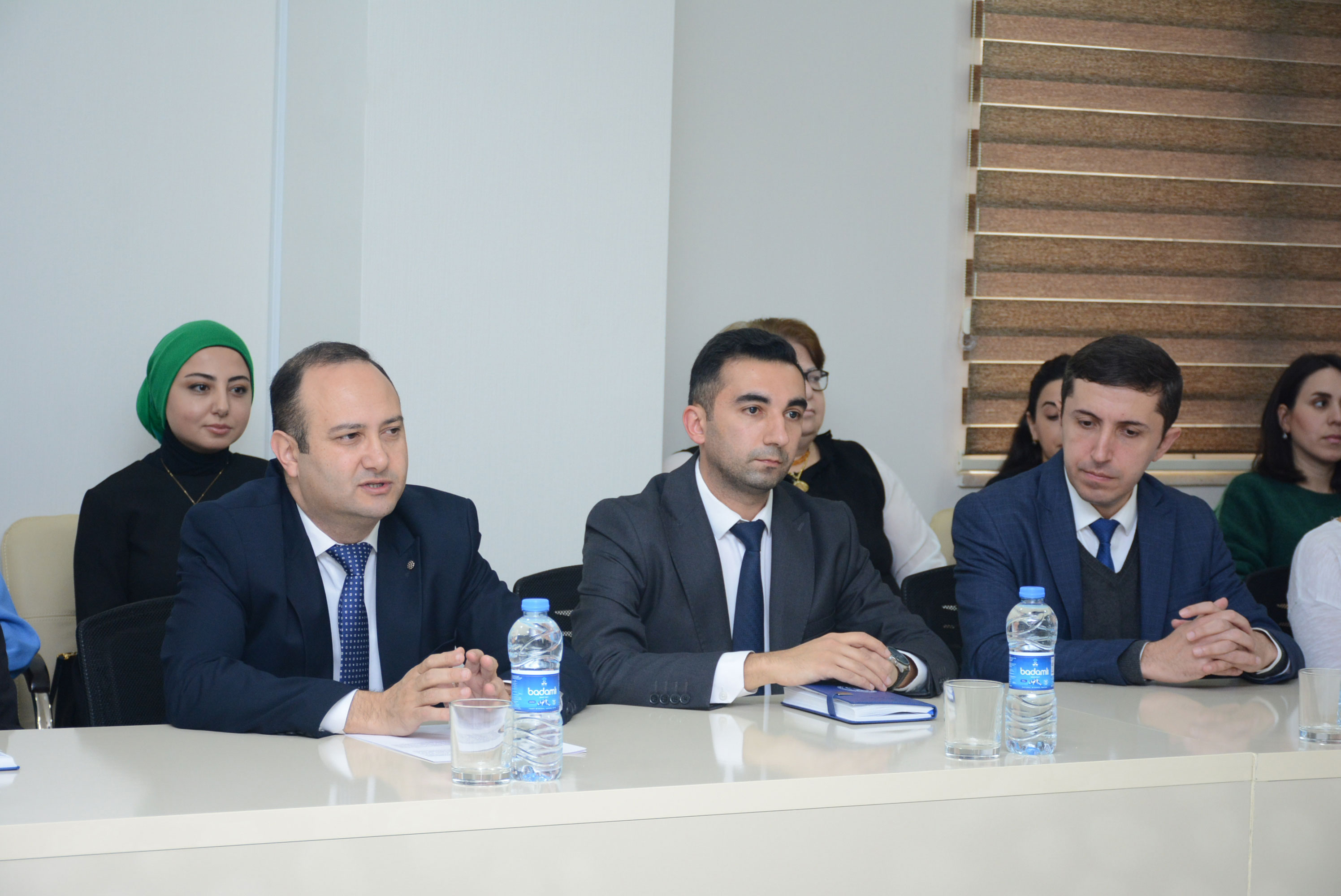 ABŞ nümayəndələri İlahiyyat İnstitutunda olub - FOTOLAR