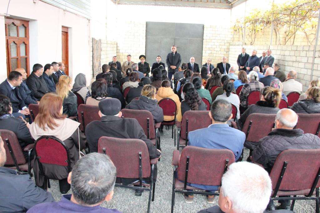 İcra başçısı Zeyvədə səyyar qəbul keçirib - FOTOLAR
