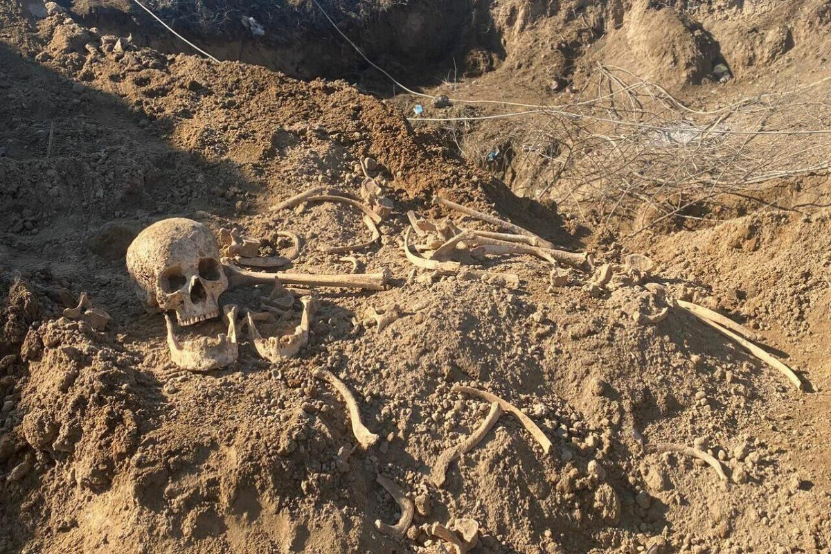 Ağdamda kütləvi məzarlıq TAPILDI