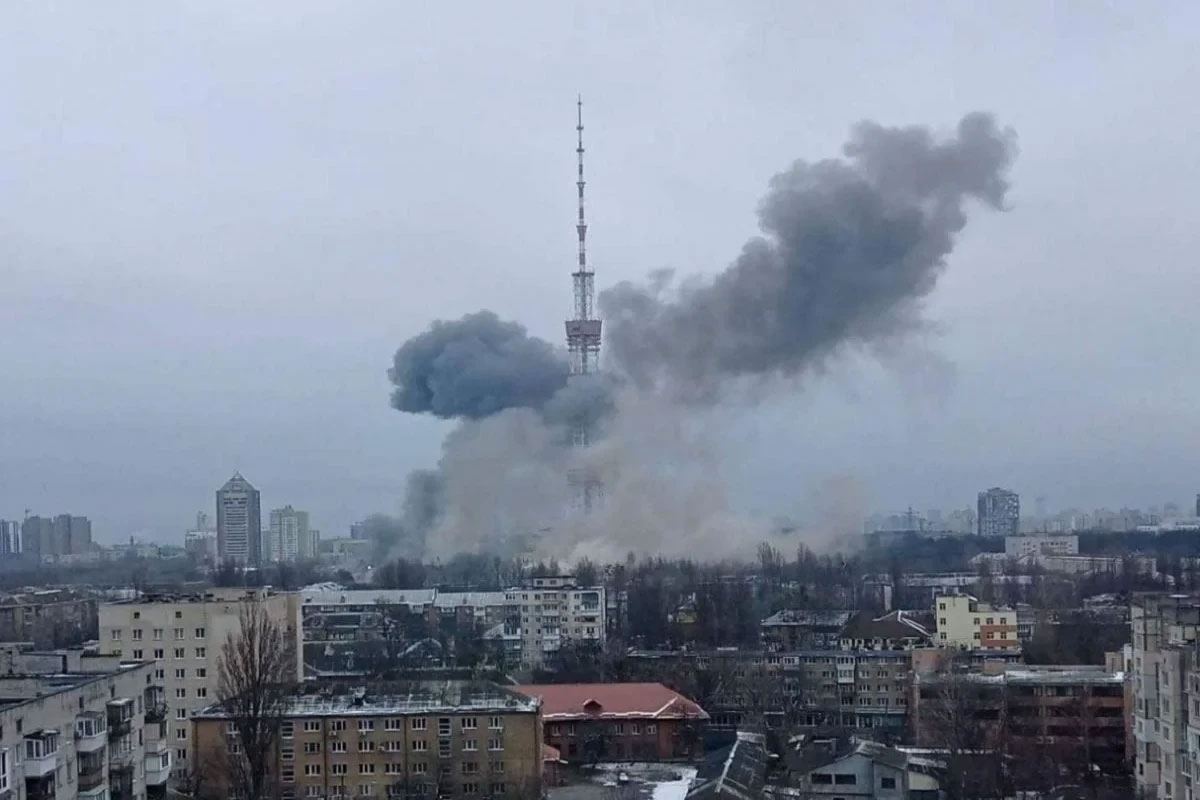 Kiyevə raket hücumu: Ölənlər var - YENİLƏNİB