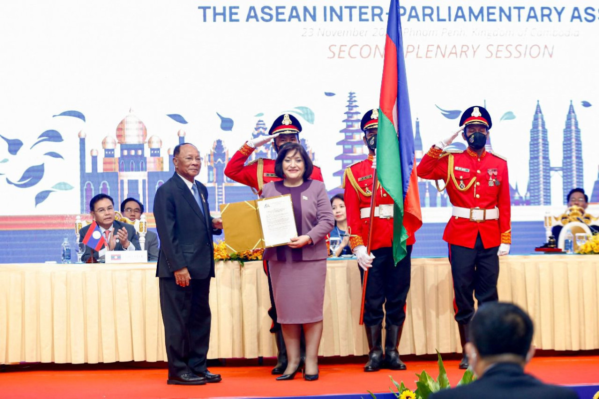 Milli Məclis ASEAN PA-ya müşahidəçi üzv qəbul olundu