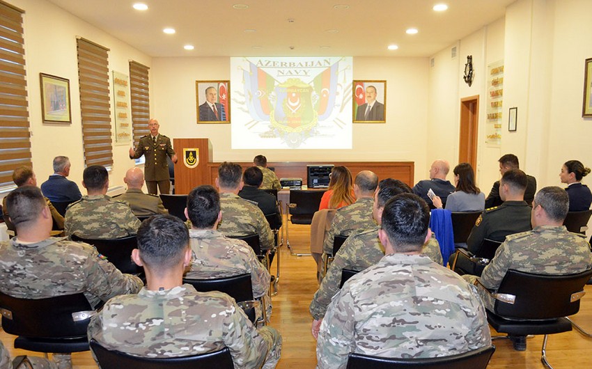 NATO nümayəndələri Hərbi Dəniz Qüvvələrində