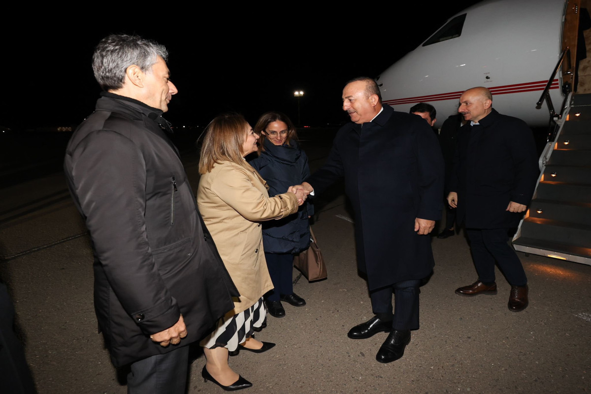 Türkiyəli nazirlər Aktauya getdilər