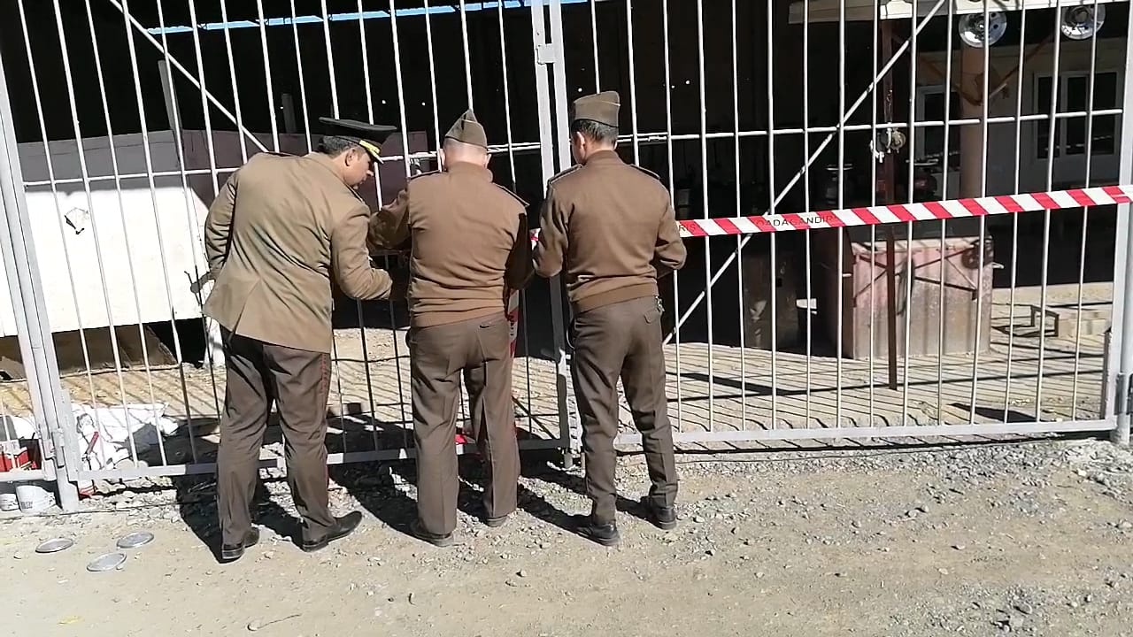 Partlayış təhlükəsi olan obyekt bağlandı - VİDEO