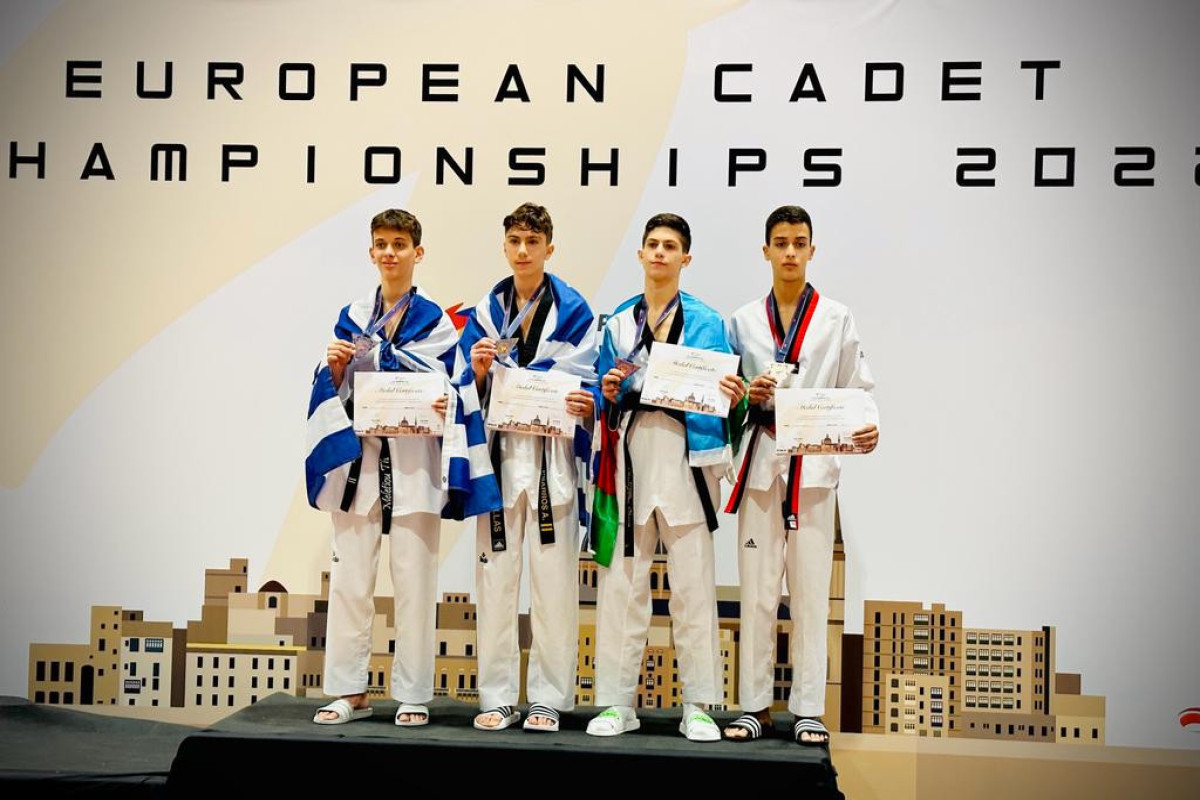 Taekvondoçularımız Avropada daha iki medal qazandı