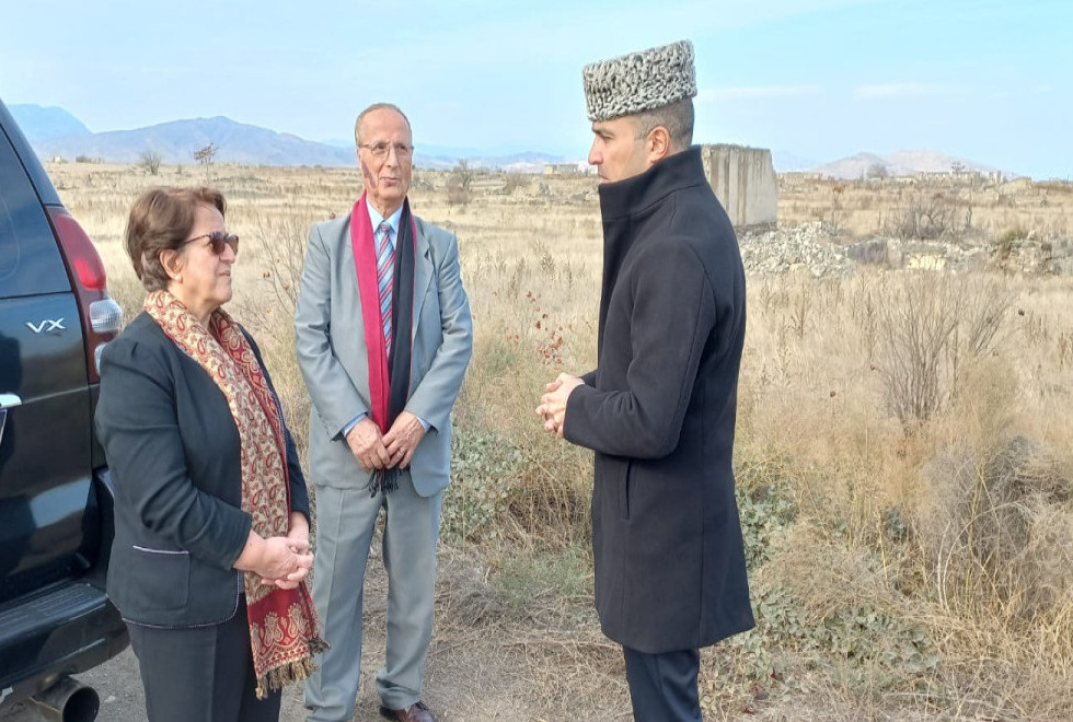 Fransada yaşayan azərbaycanlı tədqiqatçılar Ağdamda
