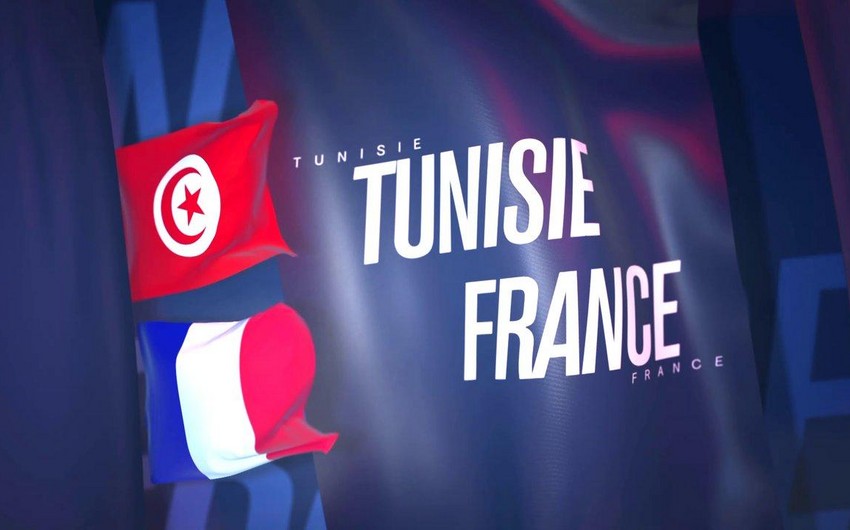 Tunis və Fransa yığmalarının start heyətləri