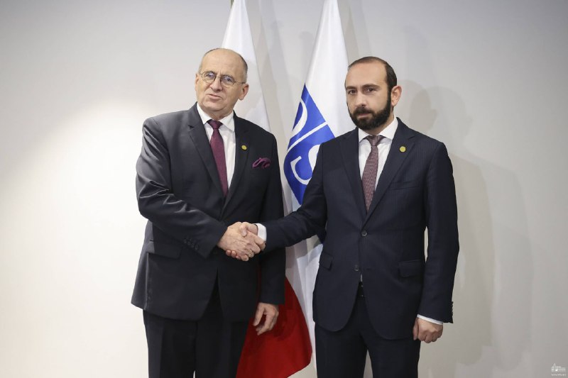 Erməni nazir ATƏT sədri ilə müzakirə apardı