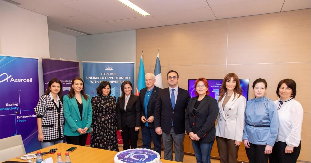 Azercell və ADA tərəfdaşlıq münasibətlərinin 10 illiyini qeyd edir
