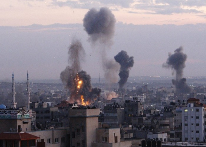 Qəzza zolağı bombalandı