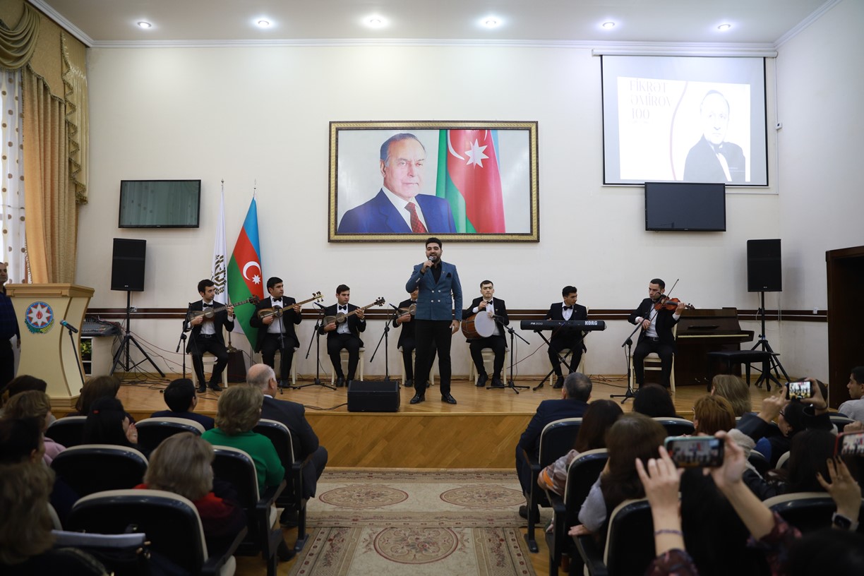 GDU-də Fikrət Əmirovun 100 illiyi qeyd edilib - FOTOLAR