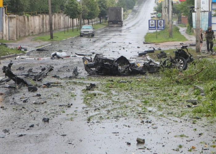 Rusiya Zaporojyeyə raket zərbələri endirdi – Ölənlər var