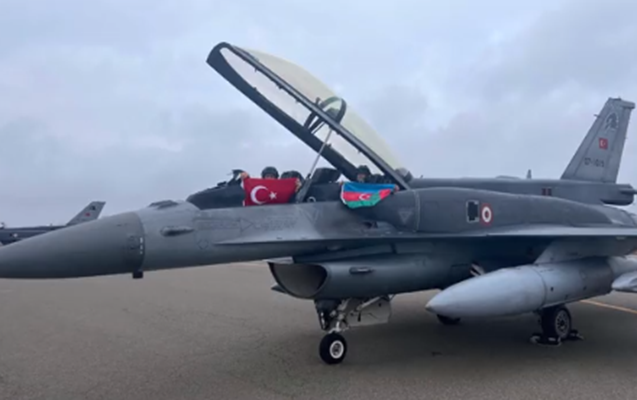 Türkiyənin “F-16”ları Azərbaycanda - VİDEO