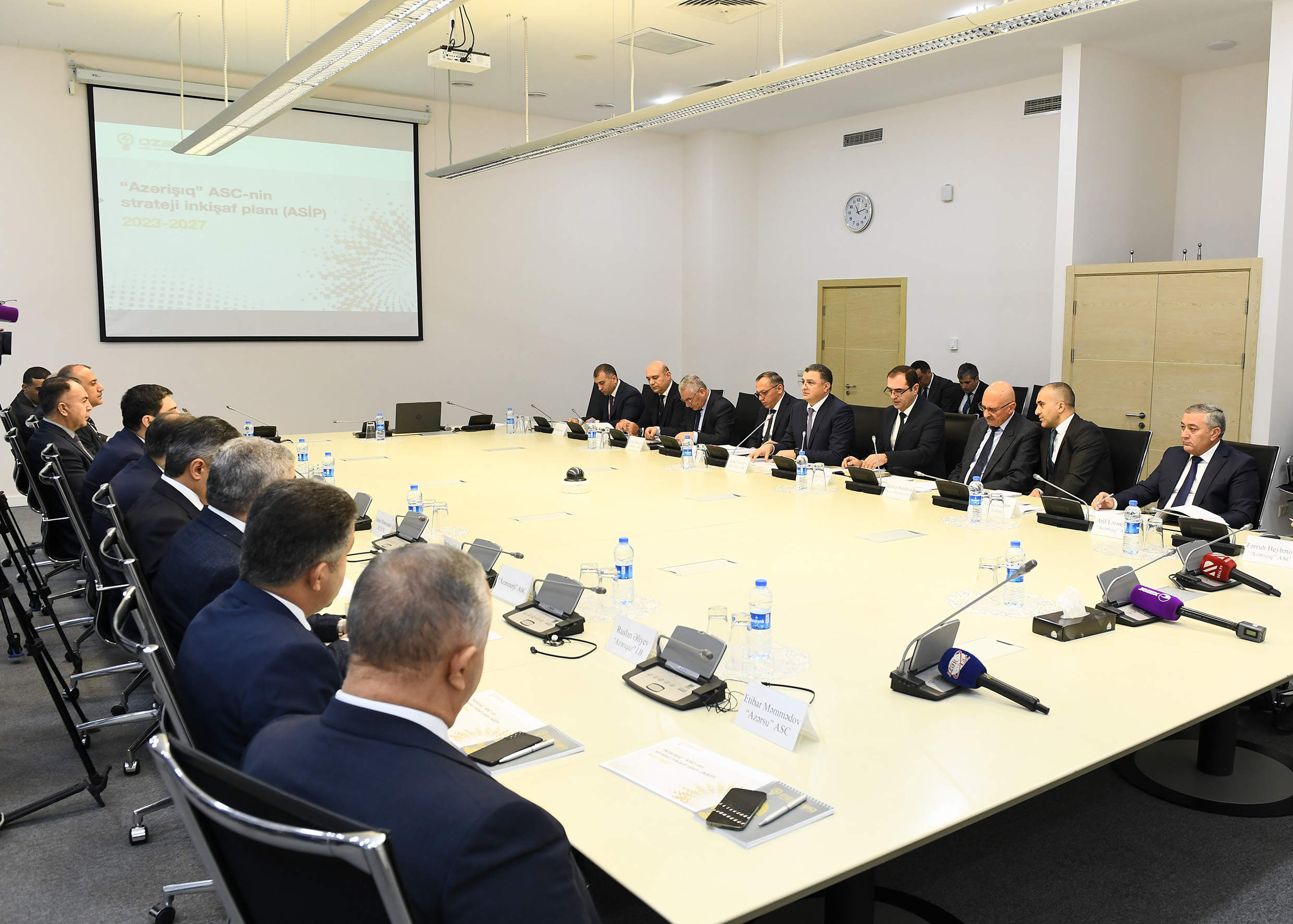 “Azərişıq” Strateji İnkişaf Planını təqdim etdi - FOTOLAR