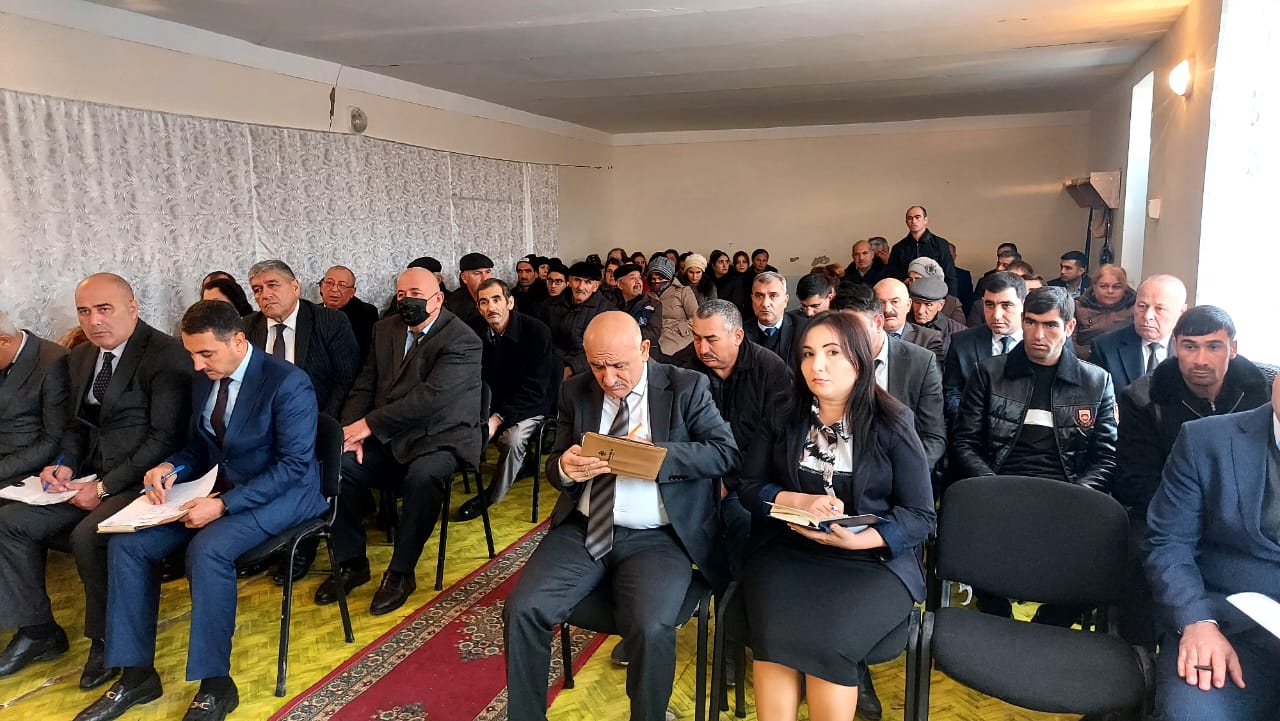 Hacıqabulda səyyar görüş keçirilib - FOTOLAR