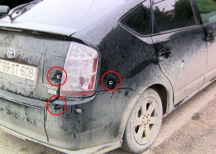 “Prius”a atəş açan şəxs TUTULDU