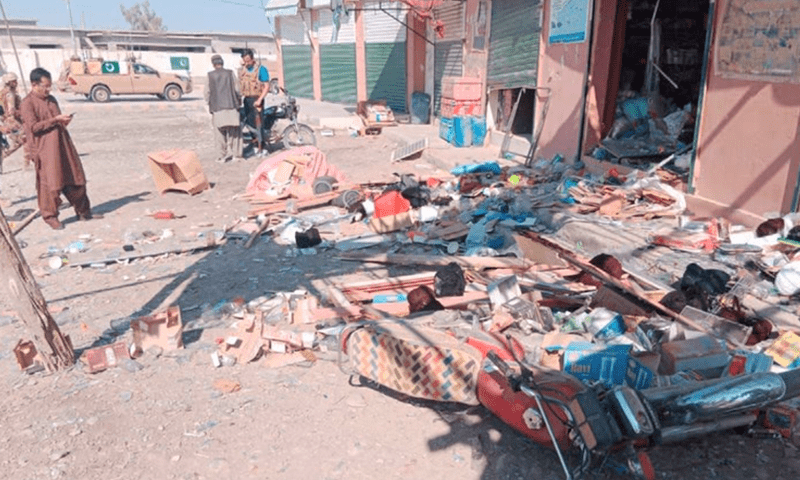 Bazarda bomba partladıldı - 1 ölü, 7 yaralı 