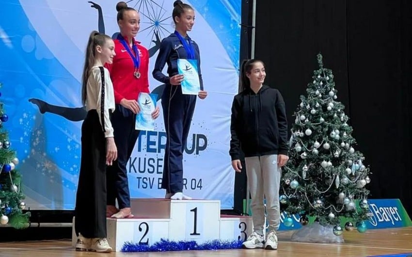Gimnastımız qızıl medal qazandı