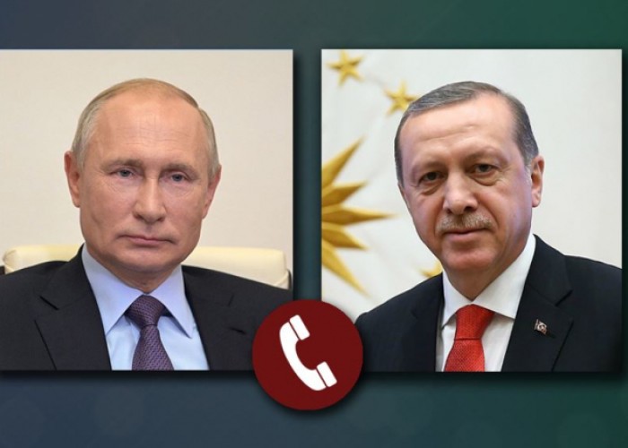 Ərdoğan Putinlə danışıqlar apardı