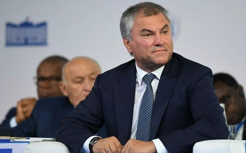Volodin Türkiyəyə səfər edəcək