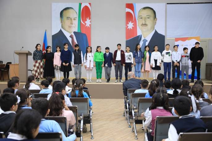 500-dən çox şagird gender bərabərliyindən məlumatlıdır - FOTOLAR