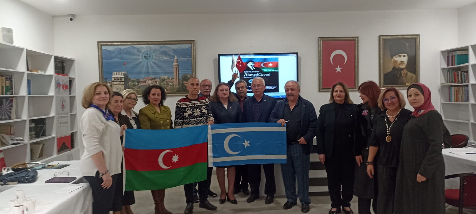 Antalyada Əhməd Cavadın 130 illiyi qeyd edilib - FOTOLAR