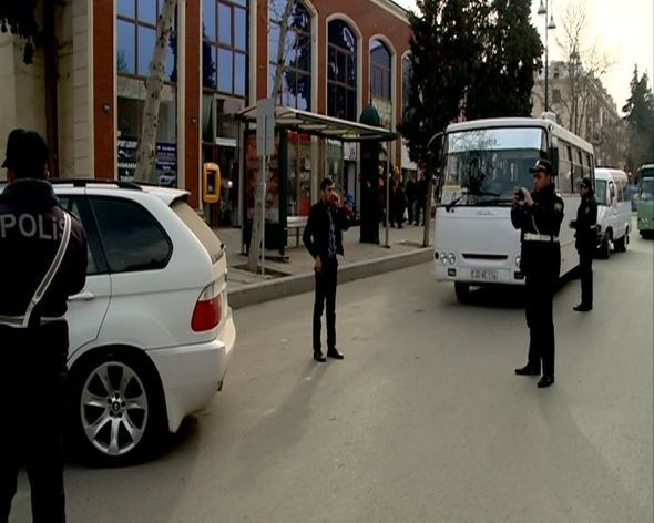 DYP sürücülərə müraciət etdi - Avtobus dayanacaqlarına girməyin!
