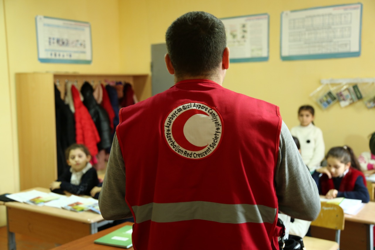 “Mina təhlükəsi” mövzusunda maarifləndirici təlim - FOTO