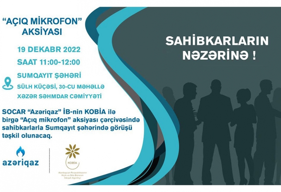 Sumqayıtda sahibkarlarla görüş  keçiriləcək