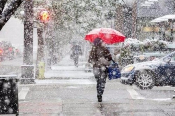 Hava kəskin dəyişdi - Yağış, qar yağır