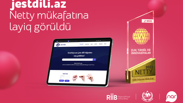 “Nar”ın layihəsi NETTY mükafatına layiq görüldü - FOTOLAR