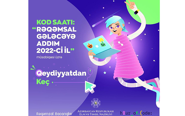 “Kod saatı: rəqəmsal gələcəyə addım” müsabiqəsi keçirilir