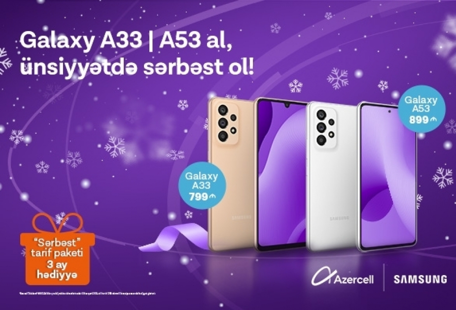 Samsung smartfonları “Azercell” ilə daha sərfəlidir!