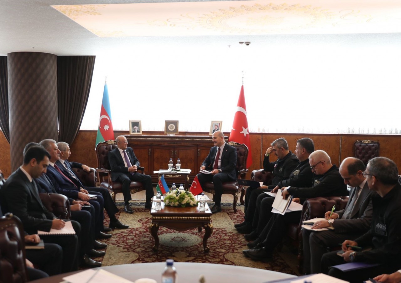 Kəmaləddin Heydərov Süleyman Soylu ilə görüşüb